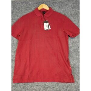 Armani Exchange AX Mens burgandy‎ Short Sleeve Polo Shirt Sz Small New With Tags